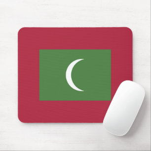 Maldives flag mouse mat