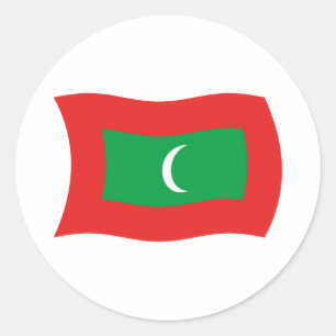 Maldives Flag Sticker