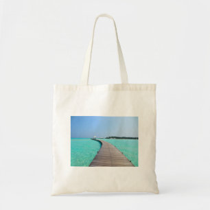Maldives inspired tote bag