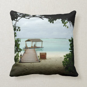 Maldives Island Boat Cushion