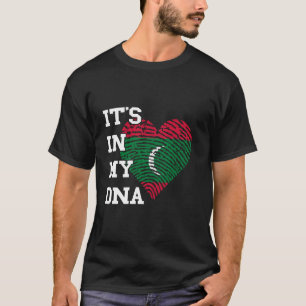 Maldives It's In My DNA Maldivian Pride Maldivian T-Shirt