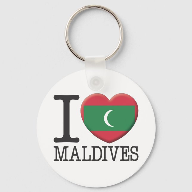 Maldives Key Ring (Front)