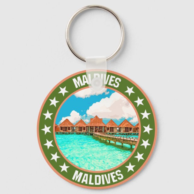 Maldives Key Ring (Front)