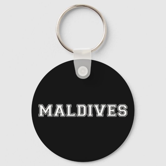 Maldives Key Ring (Front)