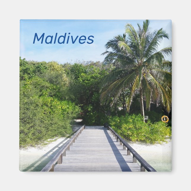 Maldives Magnet (Front)
