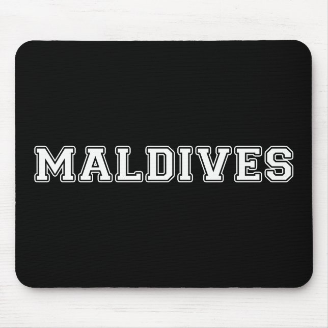 Maldives Mouse Mat (Front)