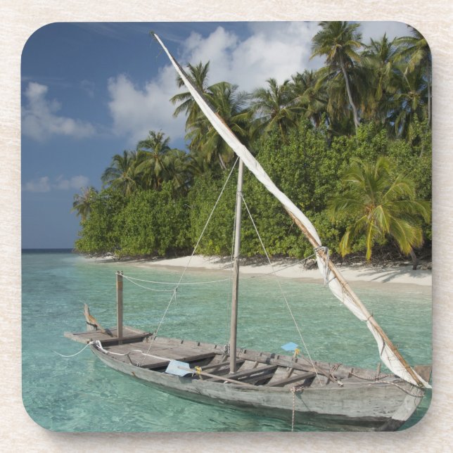 Maldives, North Male Atoll, Island of Kuda Coaster (Front)