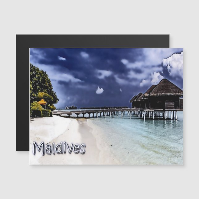 Maldives - Panorama - (Front/Back)