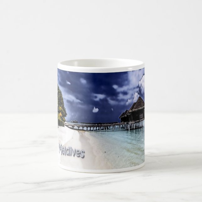 Maldives - Panorama - Coffee Mug (Center)