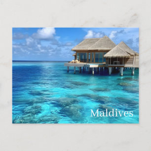 Maldives Photo Print Postcard
