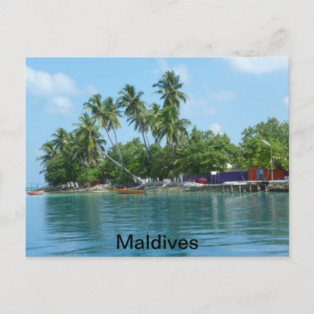 Maldives Postcard (Front)