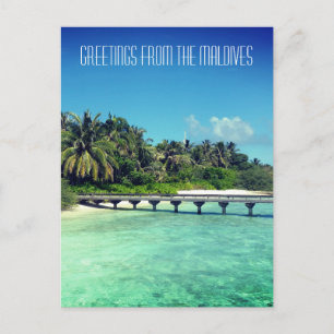 Maldives Postcard