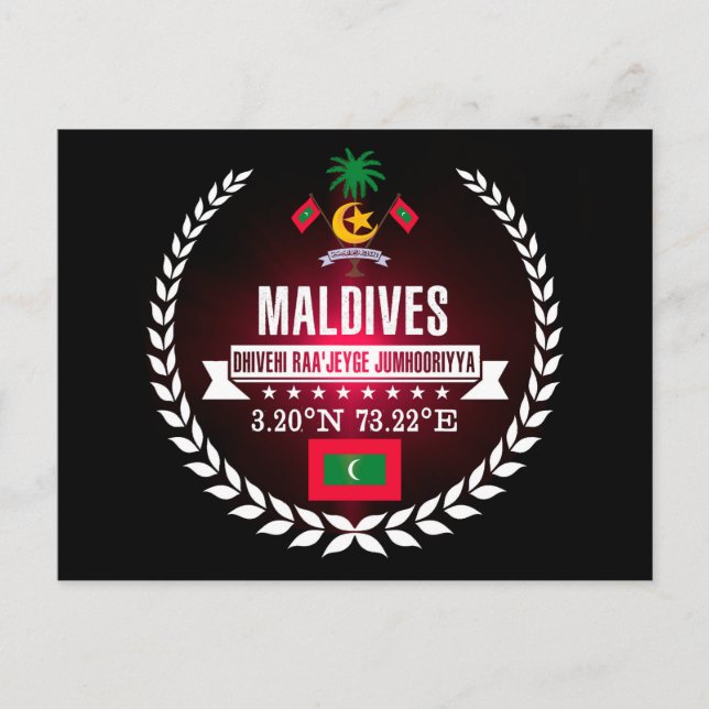 Maldives Postcard (Front)