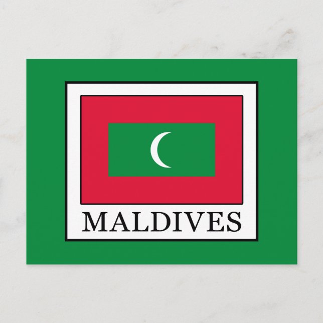 Maldives Postcard (Front)