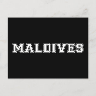 Maldives Postcard