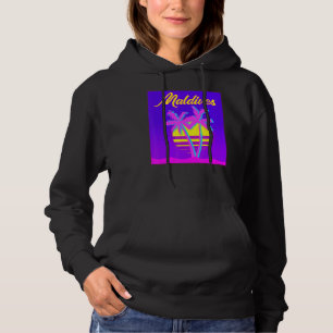 Maldives Travel Summer Vacation Beach Hoodie