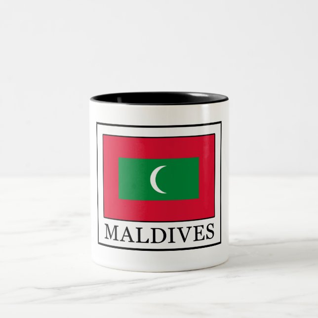 Maldives Two-Tone Coffee Mug (Center)