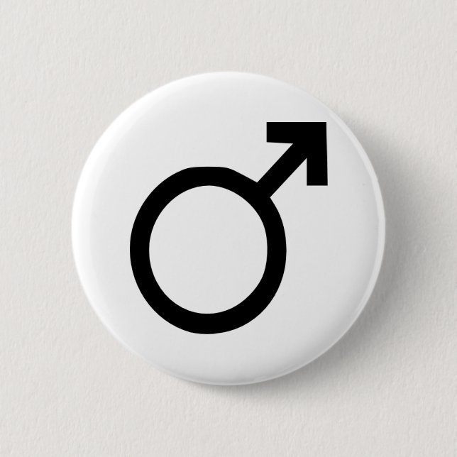Male 6 Cm Round Badge (Front)