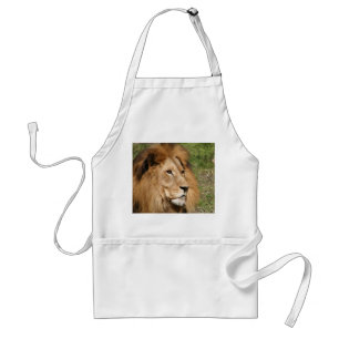 Male African Lion Apron