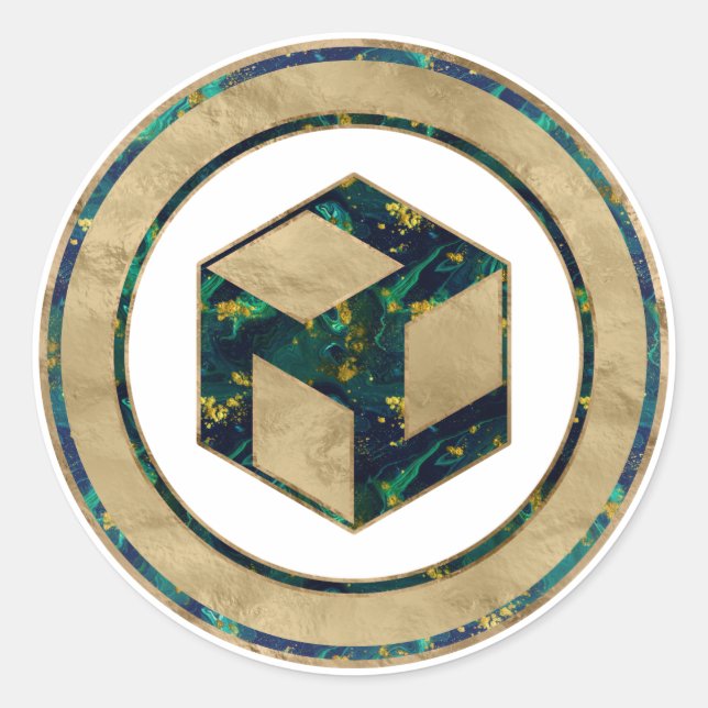 Male Antahkarana - Yang Antahkarana Classic Round Sticker (Front)