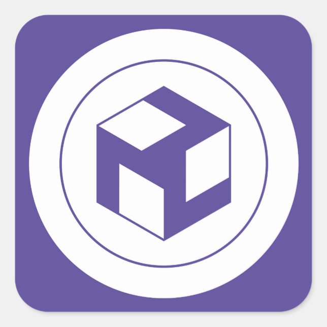 Male Antahkarana - Yang Antahkarana Square Sticker (Front)