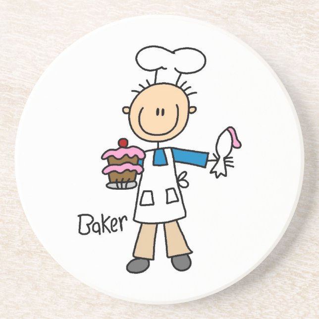 Male Baker Coaster (Front)