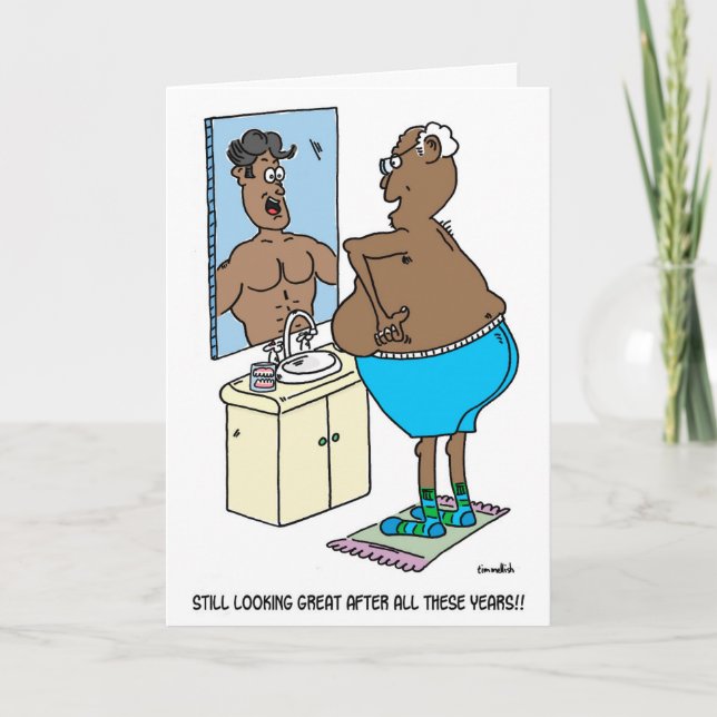 Male birthday card (Front)