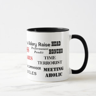 Male Boss Mug   Funny Cruel Boss Nicknames   Joke