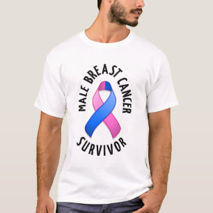 Male Breast Cancer Survivor Light Shirt