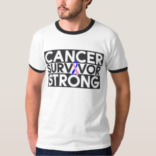 Male Breast Cancer Survivor Strong T-Shirt