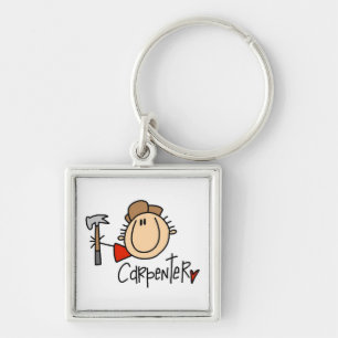 Male Carpenter Key Ring