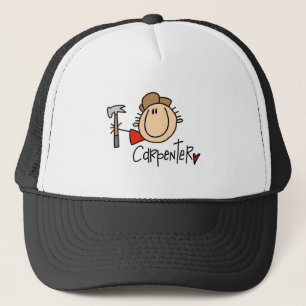 Male Carpenter Trucker Hat