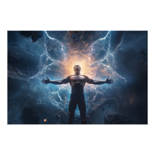 Male Celestial Energy I Photo Print