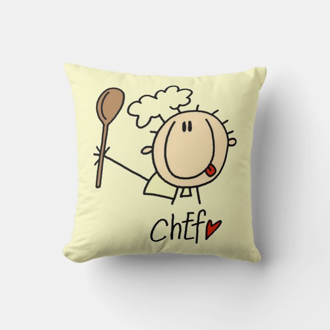 Male Chef Cushion (Front)