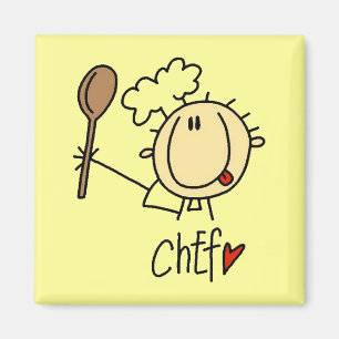 Male Chef Magnet