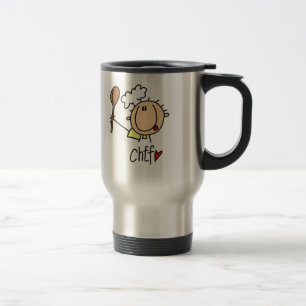 Male Chef Travel Mug