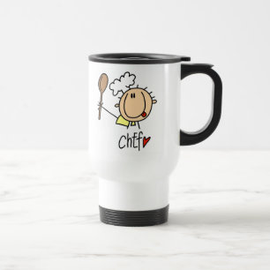 Male Chef Travel Mug