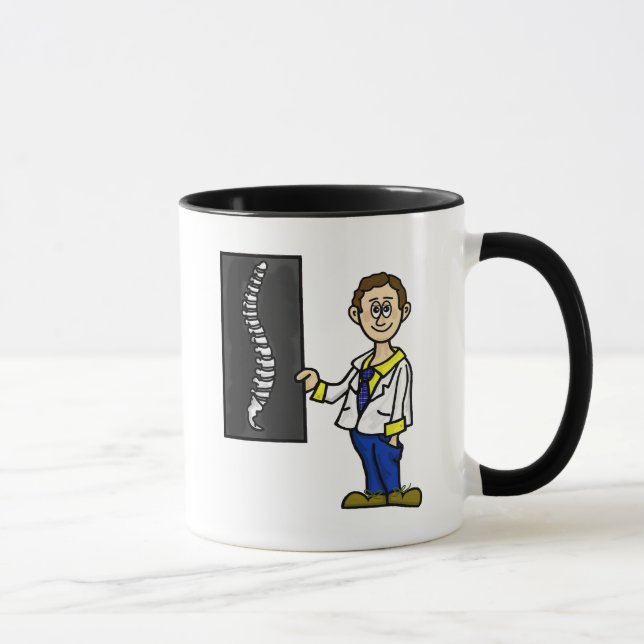 Male Chiropractor or Spinal Surgeon Mug (Right)