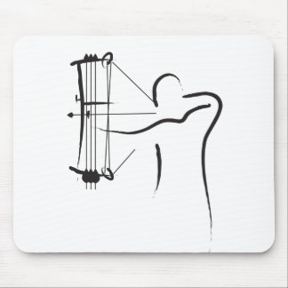Male Compound Archer Mouse Mat