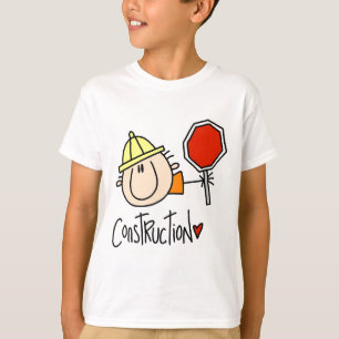 Male Construction Worker T-Shirt