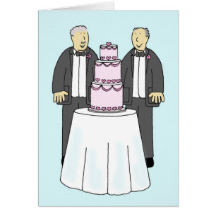 Male Couple Wedding Congratulations
