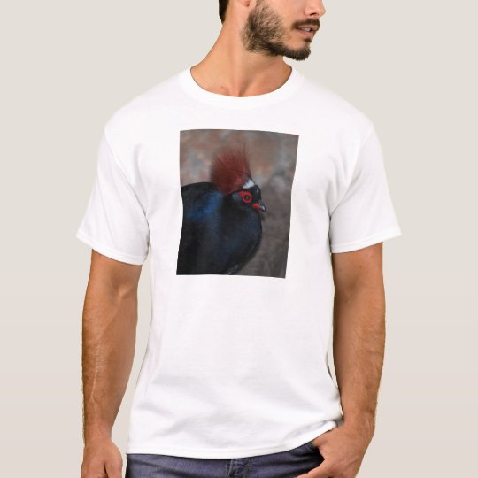 male crested wood partridge T-Shirt