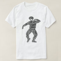 Male Dancer Streetwear T-shirt