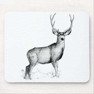 male deer mouse mat