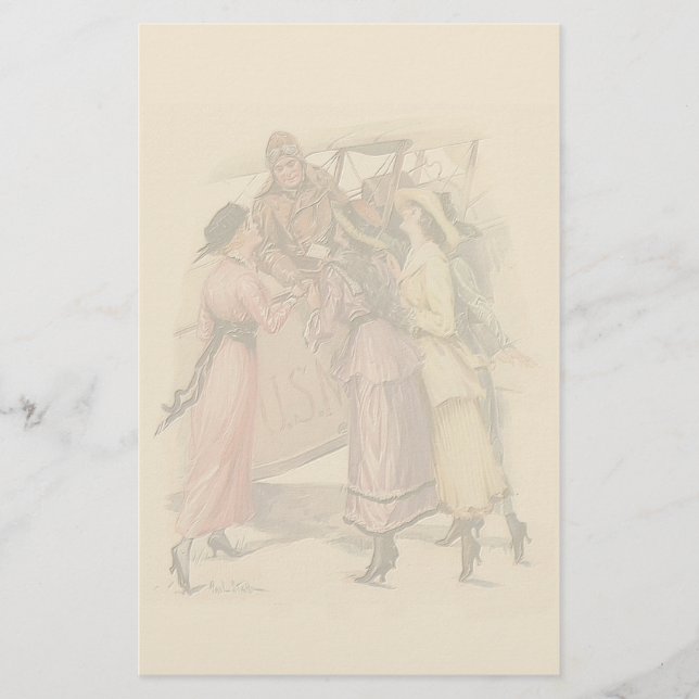 Male Delivery Stationery (Front)