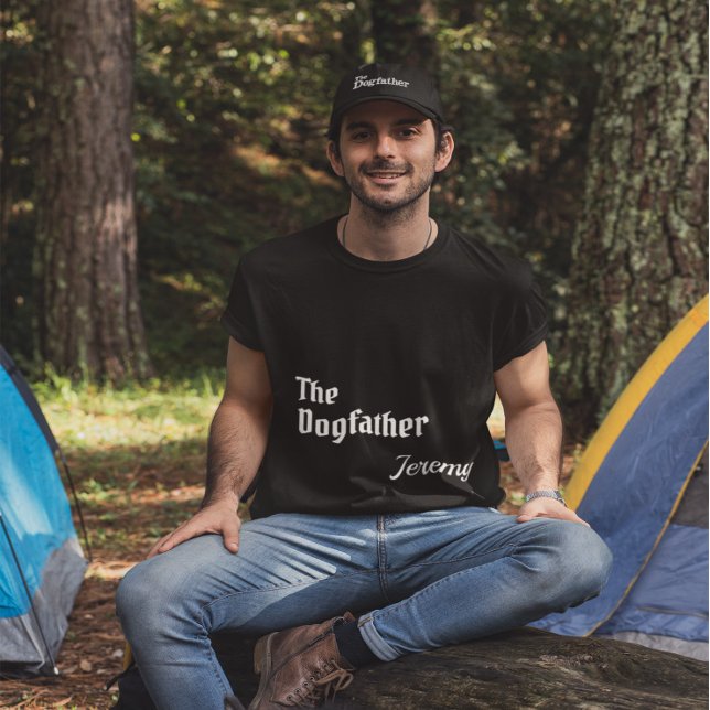 Male Dog Father Fun Custom  Embroidered Hat (Creator Uploaded)