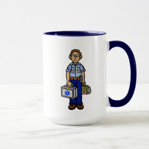 Male EMS Personalised Name Mug
