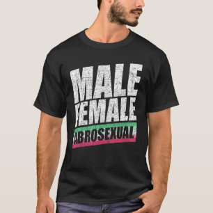 Male Female Abrosexual Flag Gay Pride Month Lgbt A T-Shirt