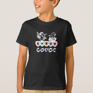 Male Female Idols Singing KPop Hearts Korea Lover T-Shirt
