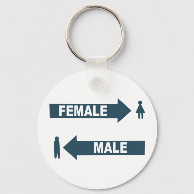 Male Female Key Ring (Front)